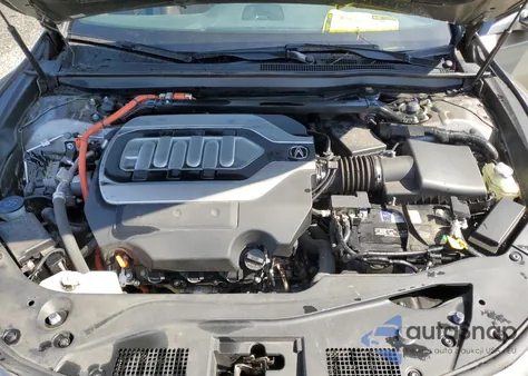 2019 Acura Rlx Sport Hybrid Advance из США, поврежденный, VIN JH4KC2F98KC000152